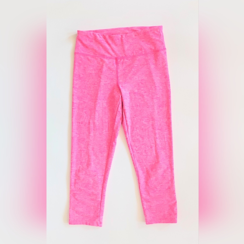 VOGO Athletica Capris Yoga Activewear Leggings Heathered Pink Size Small